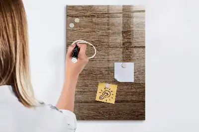 Beschreibbare Magnettafel aus Holz in neuem Design