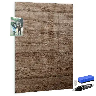 Beschreibbare Magnettafel aus Holz in neuem Design