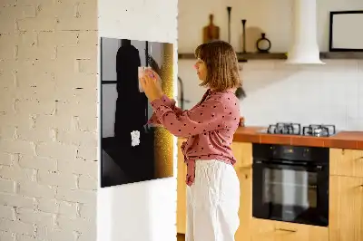 Magnettafel zum Beschreiben dunkles Bier