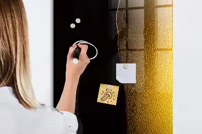 Magnettafel zum Beschreiben dunkles Bier