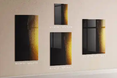 Magnettafel zum Beschreiben dunkles Bier