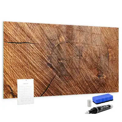 Magnettafel aus Holz dekorativ und beschreibbar