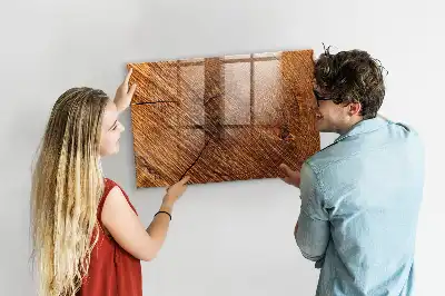 Magnettafel aus Holz dekorativ und beschreibbar