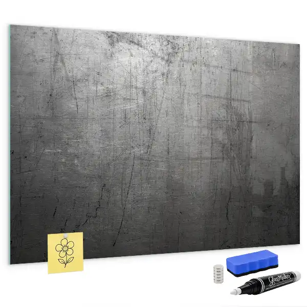 Magnettafel beschreibbar aus Metall