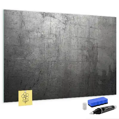 Magnettafel beschreibbar aus Metall