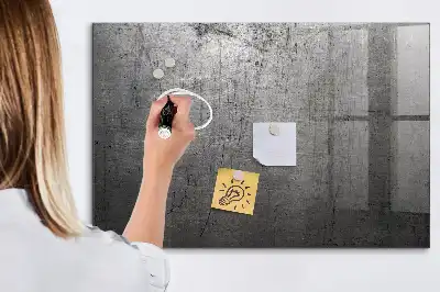 Magnettafel beschreibbar aus Metall