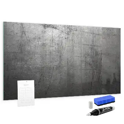 Magnettafel beschreibbar aus Metall
