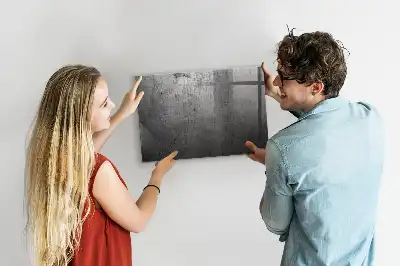 Magnettafel beschreibbar aus Metall