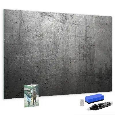 Magnettafel beschreibbar aus Metall