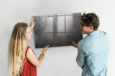 Magnettafel beschreibbar aus Metall