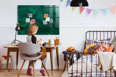 Smaragdwand Magnettafel beschreibbare Ausführung