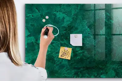 Smaragdwand Magnettafel beschreibbare Ausführung