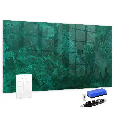 Smaragdwand Magnettafel beschreibbare Ausführung