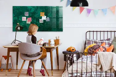 Smaragdwand Magnettafel beschreibbare Ausführung