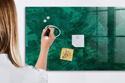 Smaragdwand Magnettafel beschreibbare Ausführung