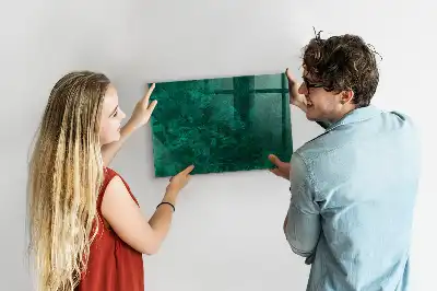 Smaragdwand Magnettafel beschreibbare Ausführung