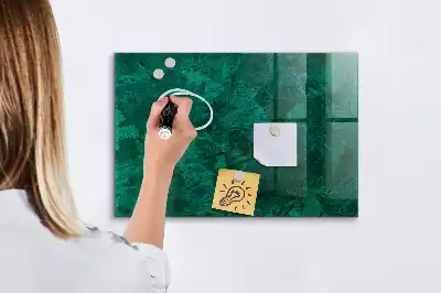 Smaragdwand Magnettafel beschreibbare Ausführung