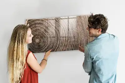 Beschreibbare Magnettafel für die Küche Motiv Baumstamm