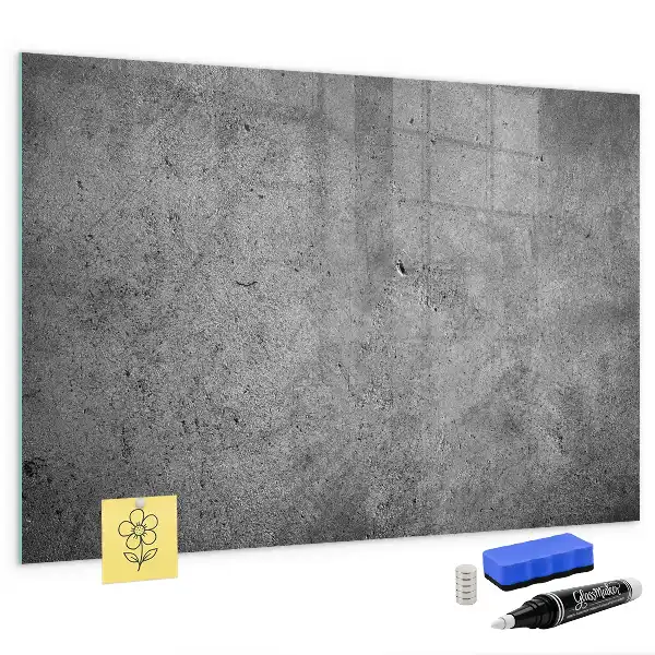 Beschreibbare Magnettafel für die Küche im Industriewand Design
