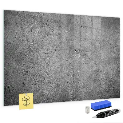Beschreibbare Magnettafel für die Küche im Industriewand Design