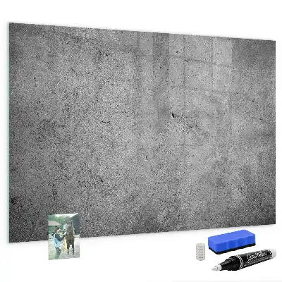 Beschreibbare Magnettafel für die Küche im Industriewand Design