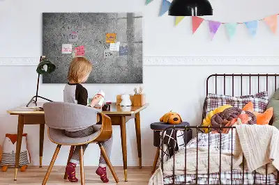 Beschreibbare Magnettafel für die Küche im Industriewand Design