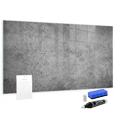 Beschreibbare Magnettafel für die Küche im Industriewand Design