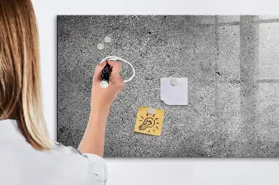 Beschreibbare Magnettafel für die Küche im Industriewand Design