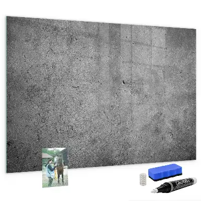 Beschreibbare Magnettafel für die Küche im Industriewand Design