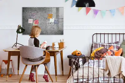Beschreibbare Magnettafel für die Küche im Industriewand Design