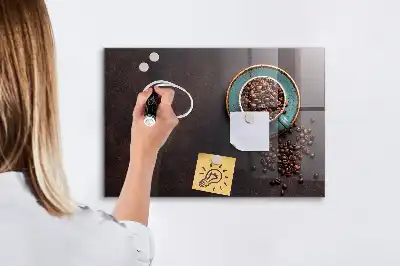 Magnettafel beschreibbare Ausführung