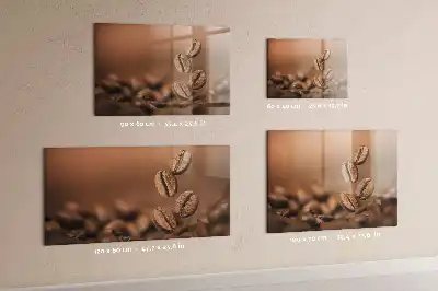 Kaffeebohnen beschreibbare Magnettafel