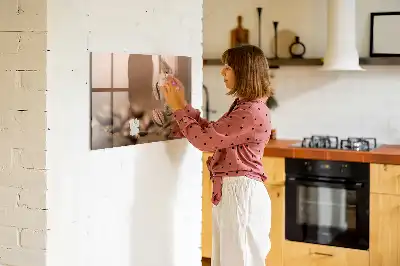 Kaffeebohnen beschreibbare Magnettafel