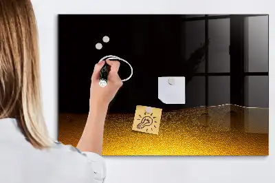 Magnettafel beschreibbar