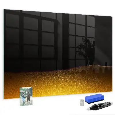 Magnettafel beschreibbar