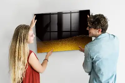 Magnettafel beschreibbar