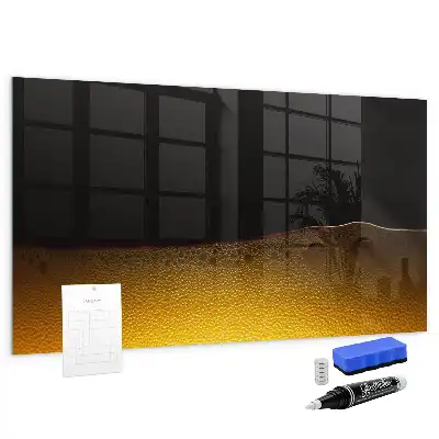 Magnettafel beschreibbar