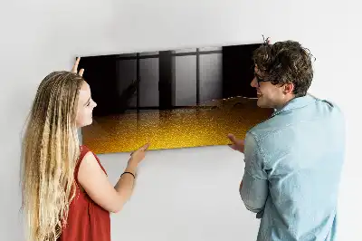 Magnettafel beschreibbar