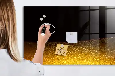 Magnettafel beschreibbar