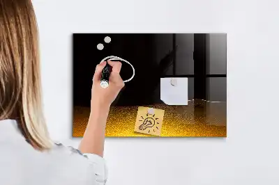Magnettafel beschreibbar