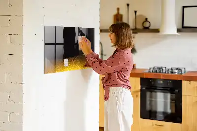 Magnettafel beschreibbar