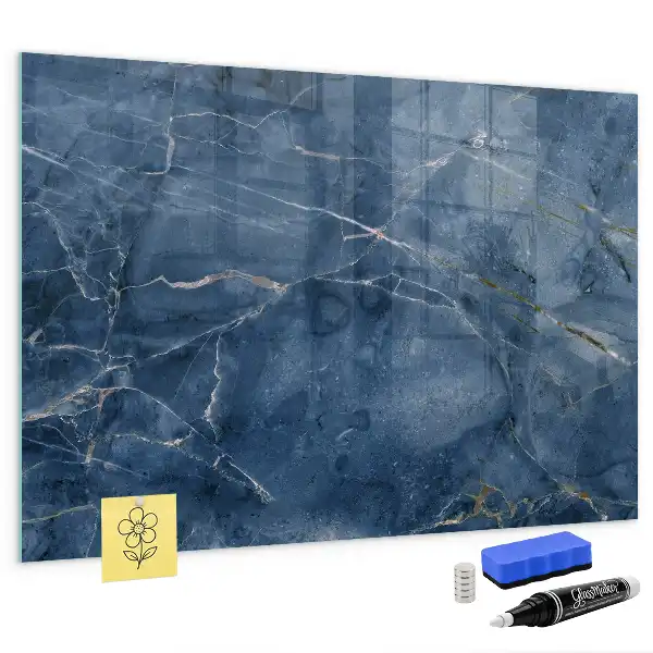 Magnettafel beschreibbar in eleganter Marmoroptik