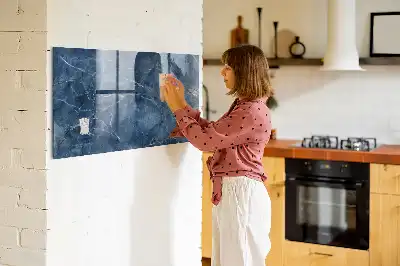 Magnettafel beschreibbar in eleganter Marmoroptik
