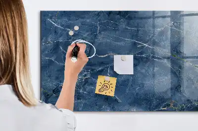 Magnettafel beschreibbar in eleganter Marmoroptik