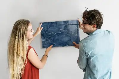 Magnettafel beschreibbar in eleganter Marmoroptik