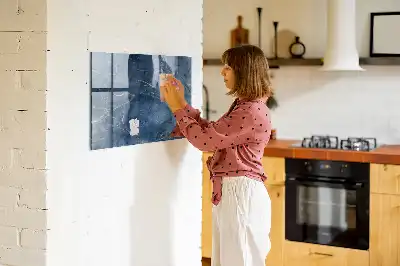 Magnettafel beschreibbar in eleganter Marmoroptik