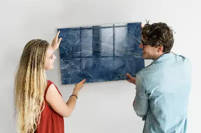 Magnettafel beschreibbar in eleganter Marmoroptik