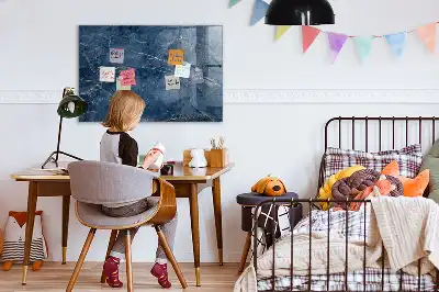 Magnettafel beschreibbar in eleganter Marmoroptik