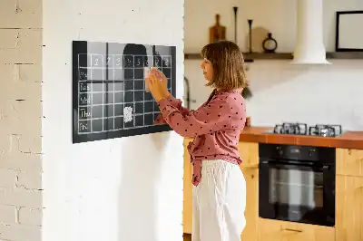 Magnettafel Stundenplan beschreibbare Ausführung