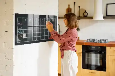 Magnettafel Stundenplan beschreibbare Ausführung
